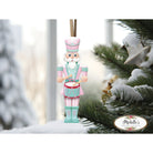 Shop For Pink Mint Green Nutcracker Sign - Wreath Enhancement at Michelle's aDOORable Creations