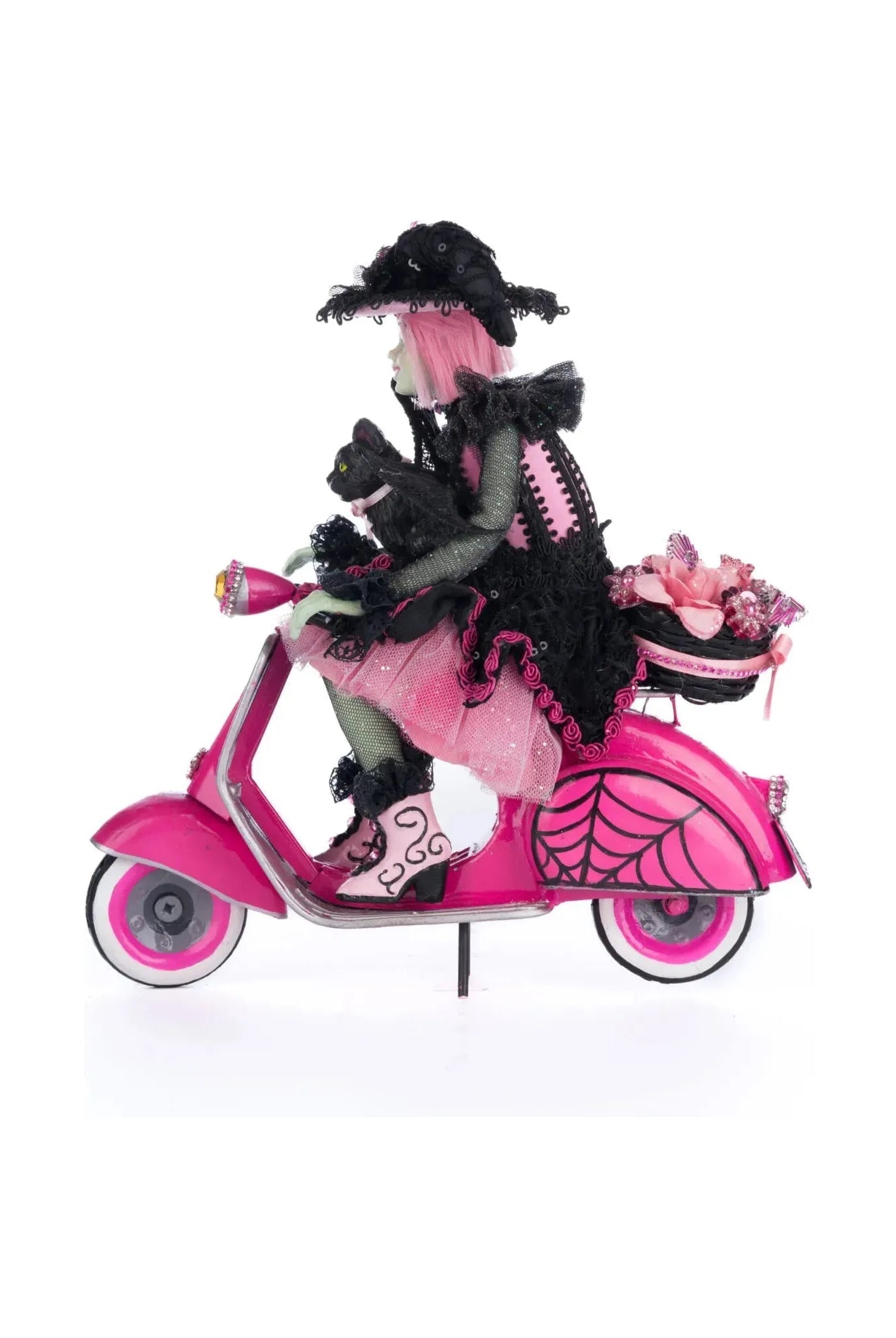 Shop For Pink Panic Possession Rosalie On Vespa Tabletop at Michelle's aDOORable Creations