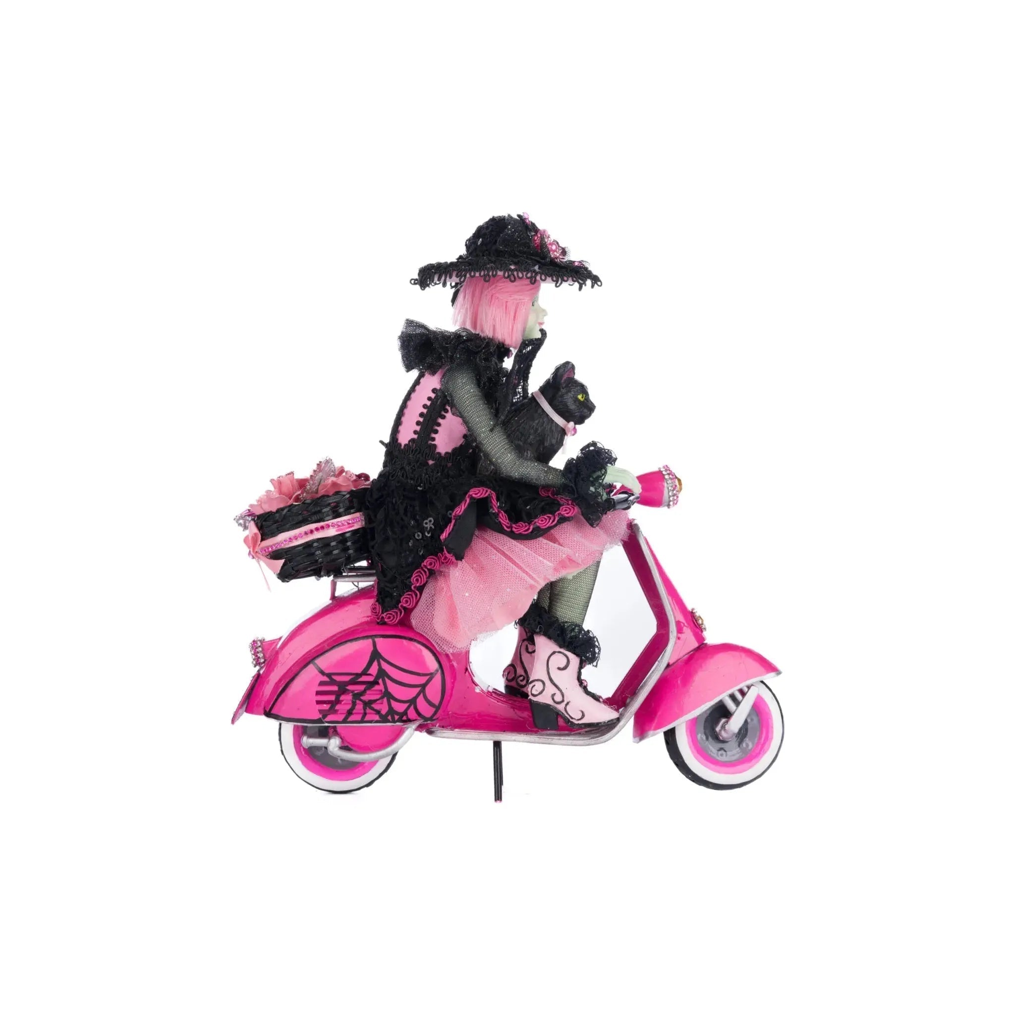 Shop For Pink Panic Possession Rosalie On Vespa Tabletop at Michelle's aDOORable Creations