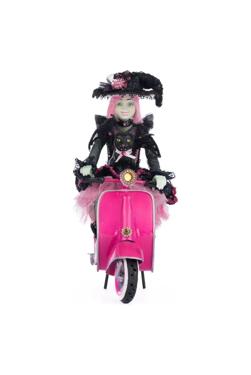 Shop For Pink Panic Possession Rosalie On Vespa Tabletop at Michelle's aDOORable Creations