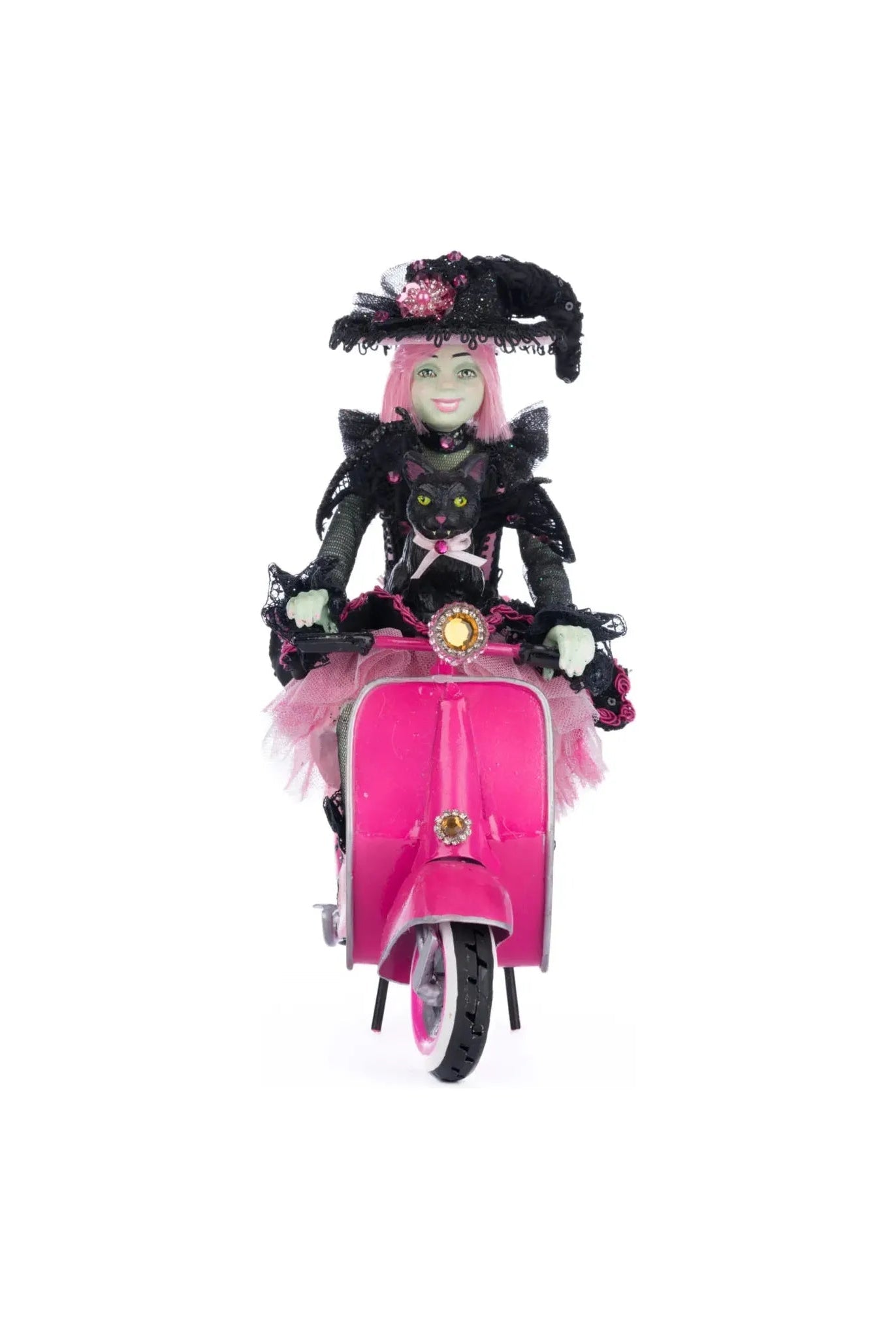 Shop For Pink Panic Possession Rosalie On Vespa Tabletop at Michelle's aDOORable Creations