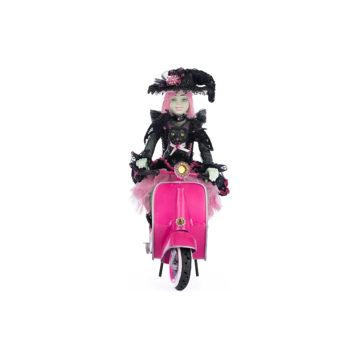Shop For Pink Panic Possession Rosalie On Vespa Tabletop at Michelle's aDOORable Creations