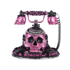 Shop For Pink Panic Possession Skull and Roses Phone Tabletop at Michelle's aDOORable Creations