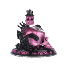Shop For Pink Panic Possession Skull and Roses Phone Tabletop at Michelle's aDOORable Creations