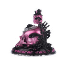 Shop For Pink Panic Possession Skull and Roses Phone Tabletop at Michelle's aDOORable Creations
