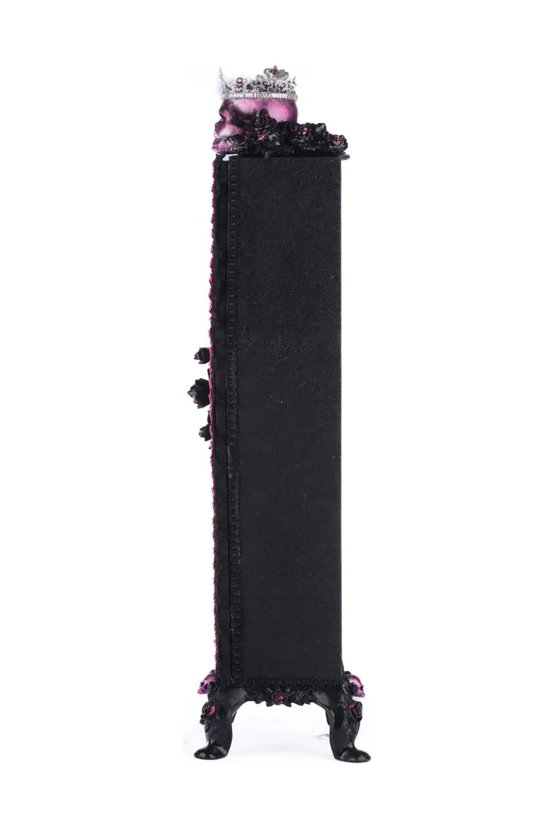 Shop For Pink Passion Coffin Cabinet Menagerie at Michelle's aDOORable Creations