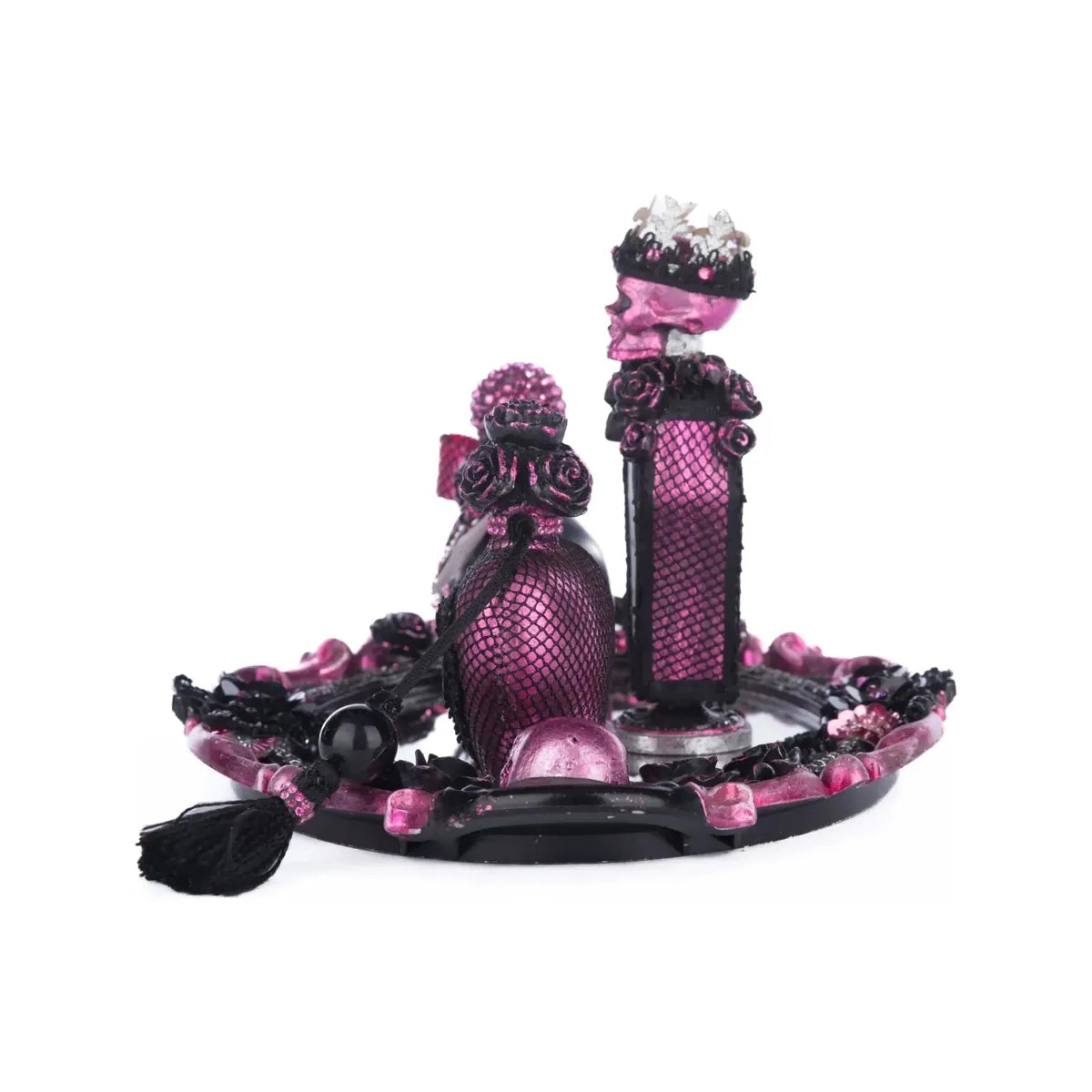 Shop For Pink Passion Vanity Tray with Bottles Set at Michelle's aDOORable Creations