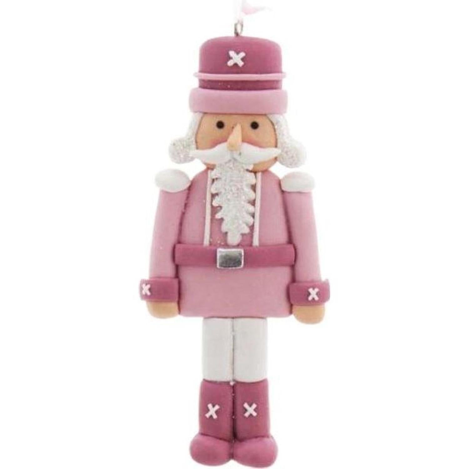 Shop For Pink White Holiday Ornaments at Michelle's aDOORable Creations