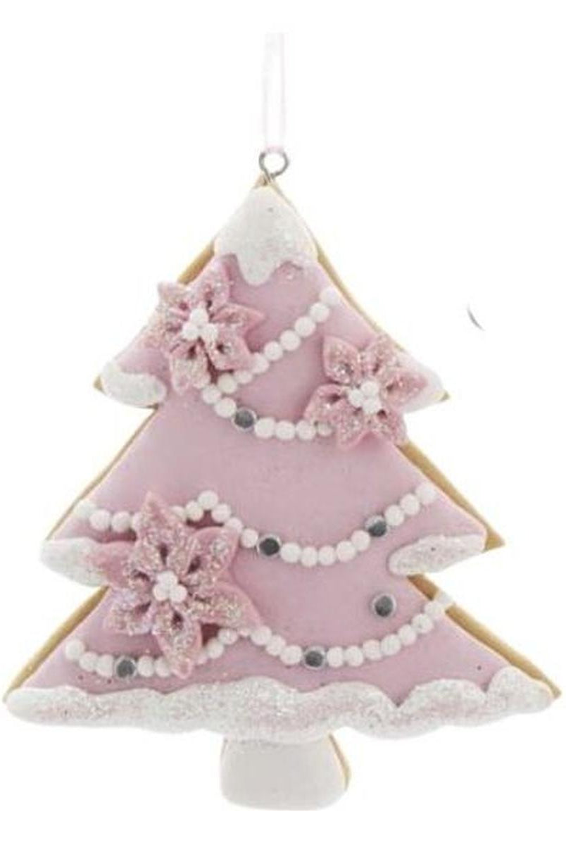 Shop For Pink White Holiday Ornaments at Michelle's aDOORable Creations