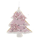 Shop For Pink White Holiday Ornaments at Michelle's aDOORable Creations