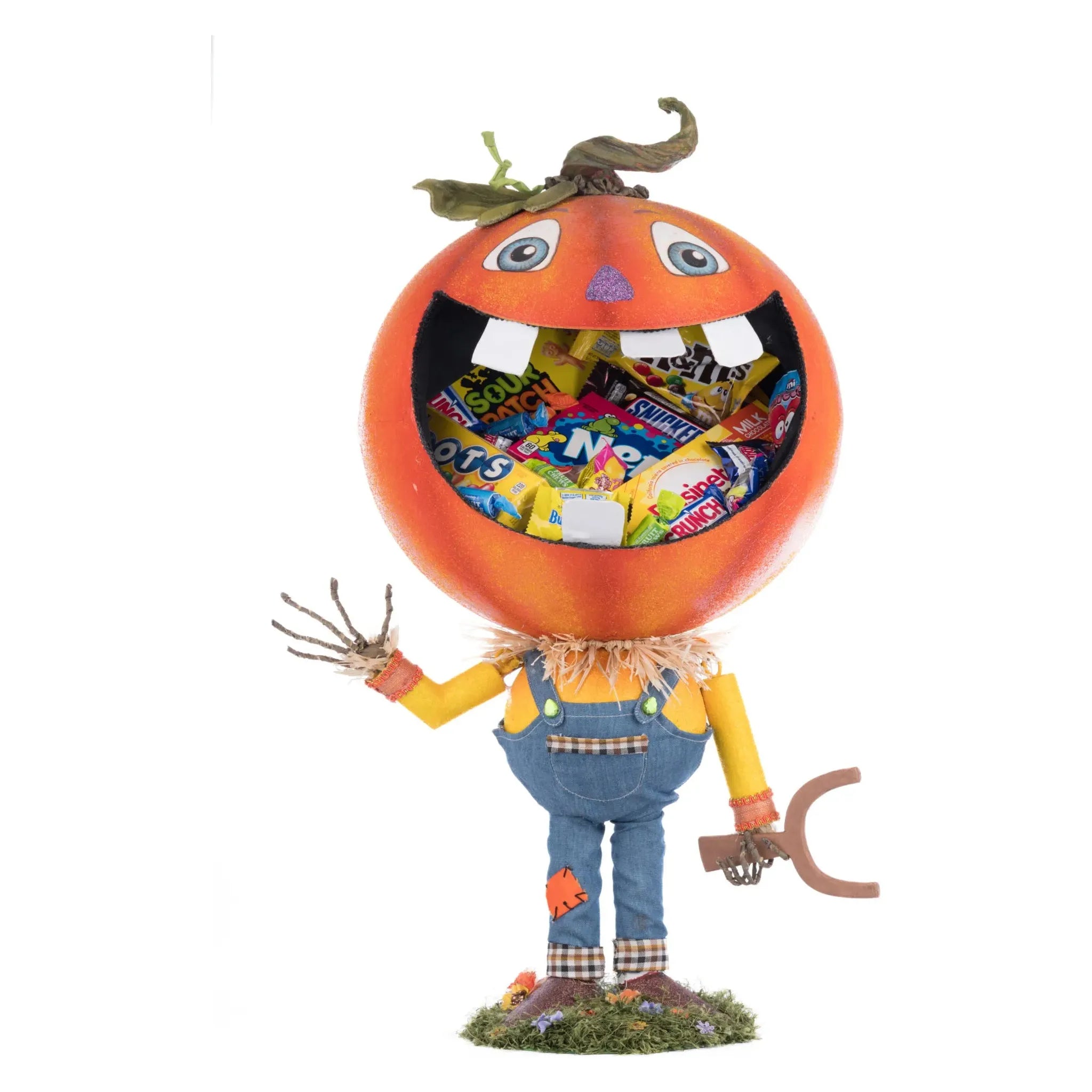 Shop For Pumpkin Boy Candy Container at Michelle's aDOORable Creations