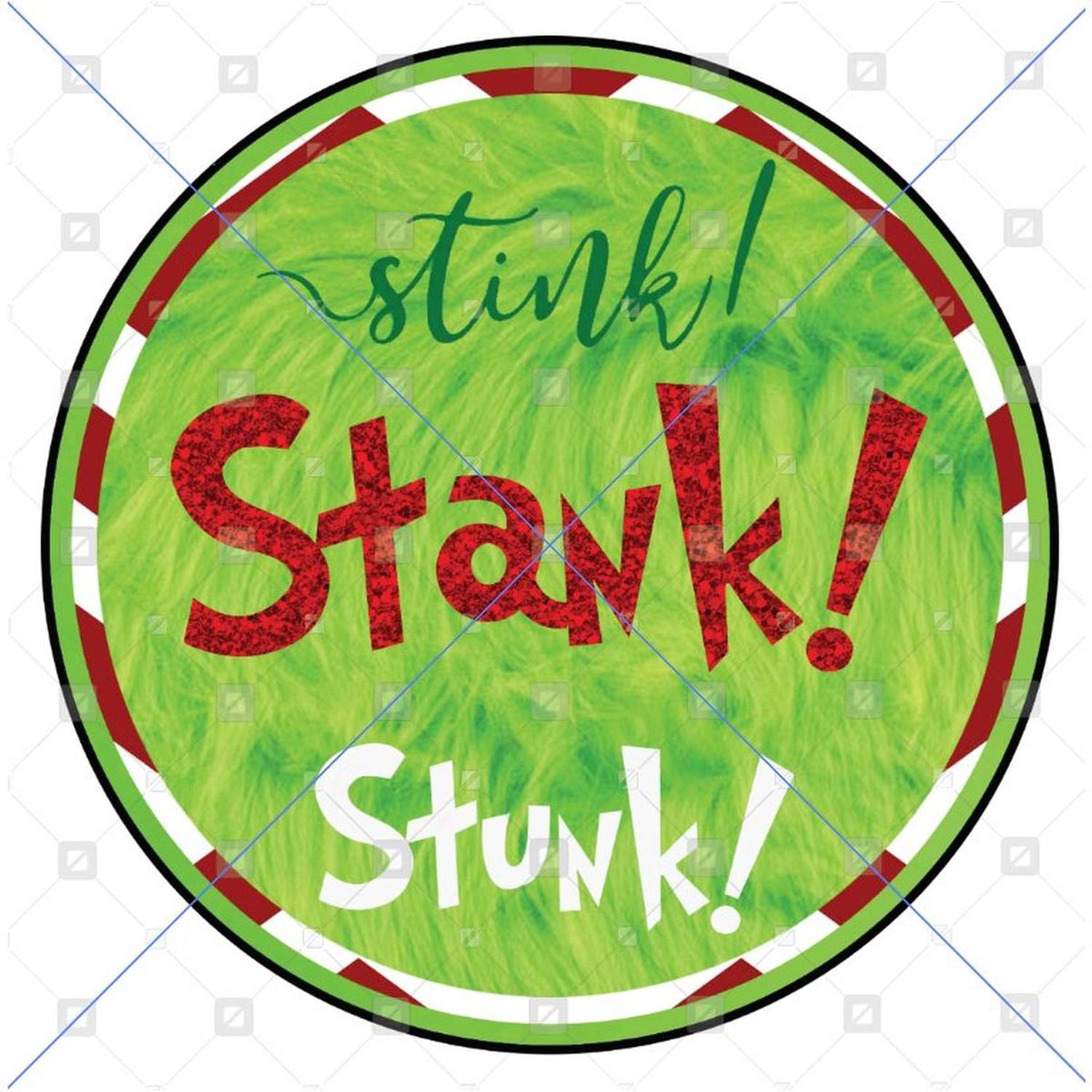 Shop For Stink Stank Stunk Christmas Sign - Wreath Enhancement at Michelle's aDOORable Creations