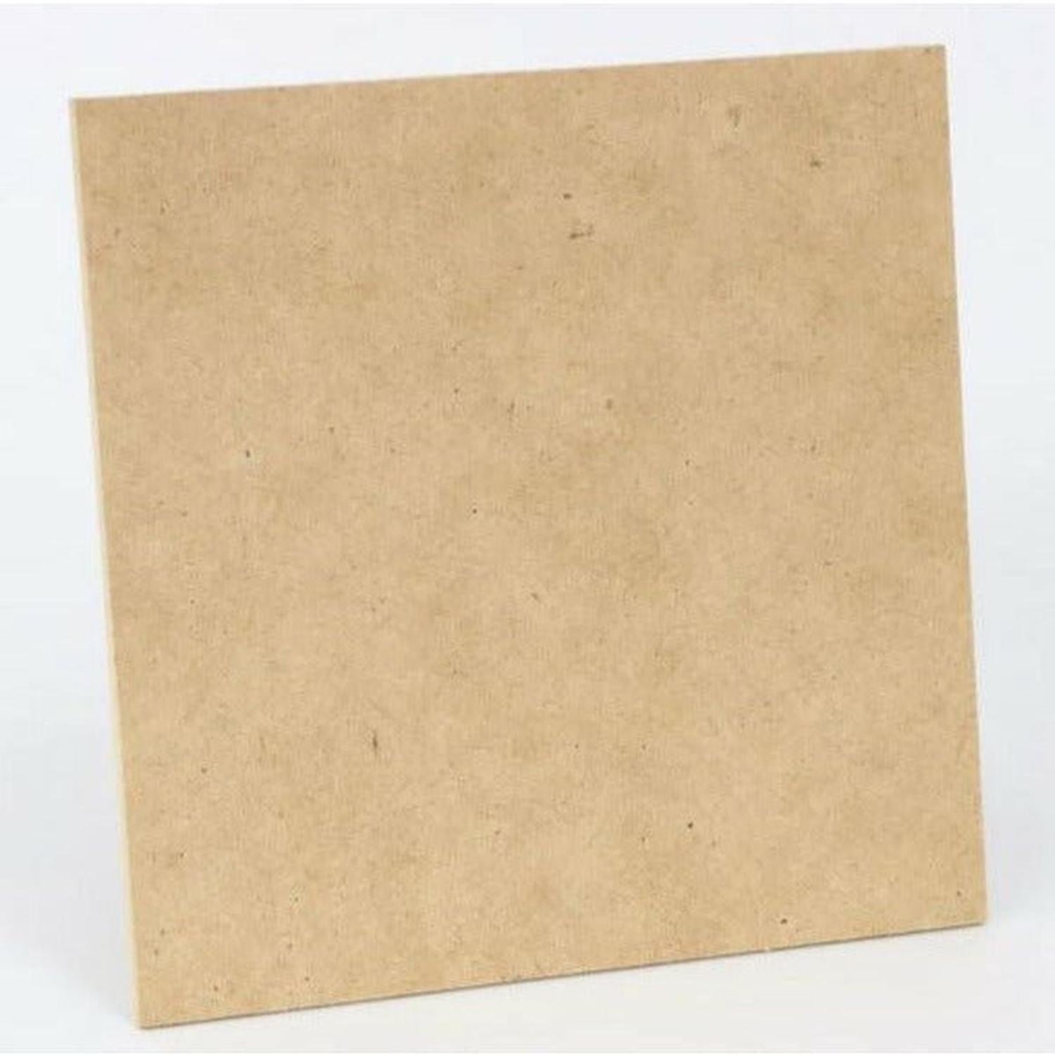 Unfinished Wood Blank Square