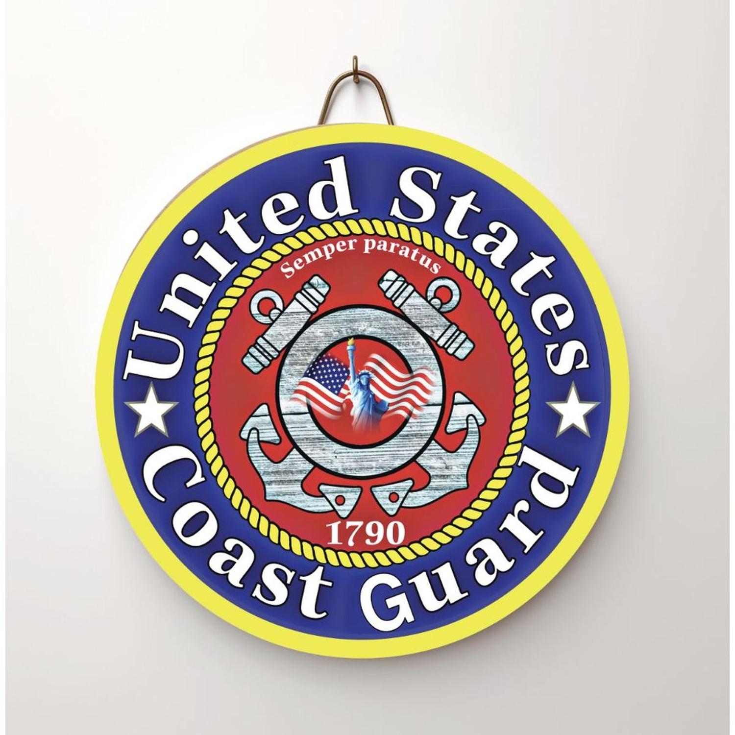 Shop For United States Coast Guard Support Sign at Michelle's aDOORable Creations
