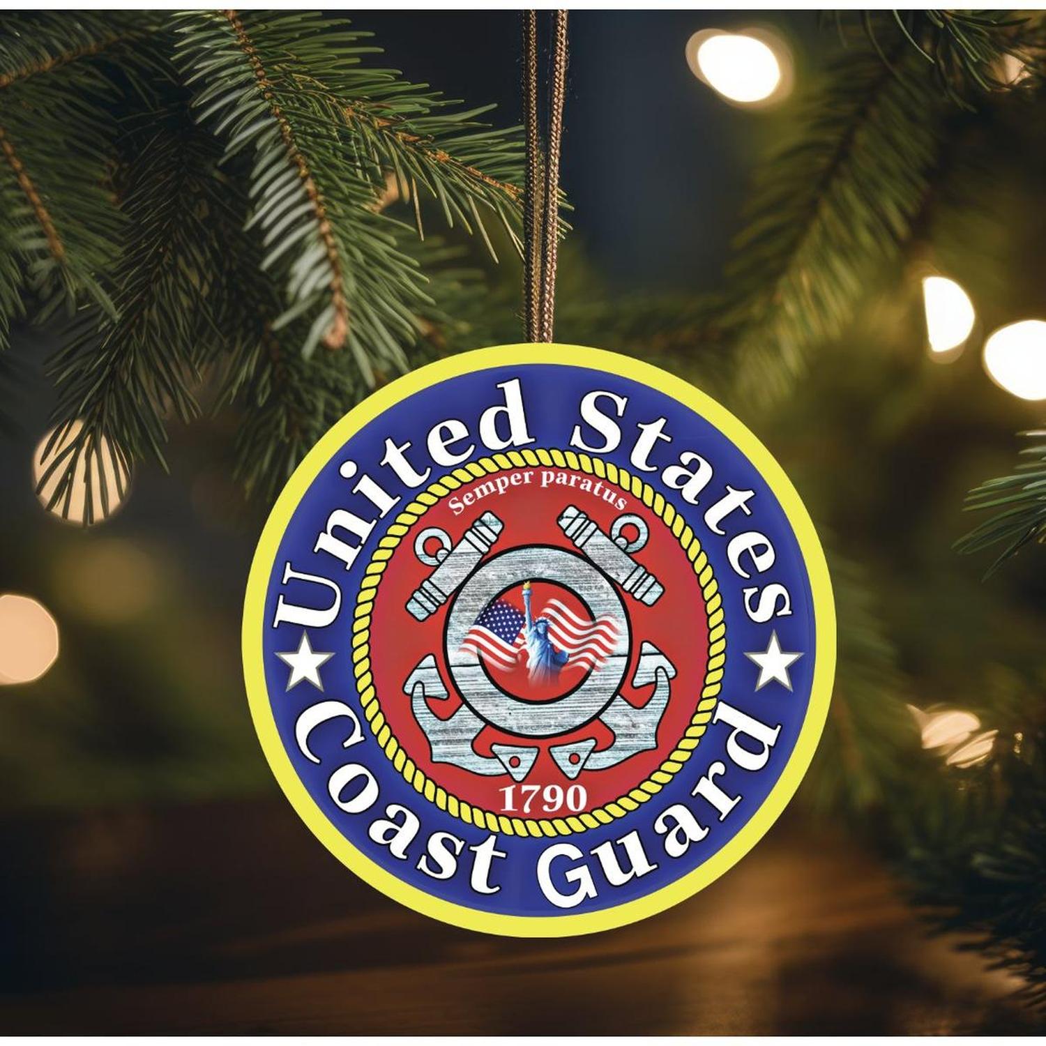 Shop For United States Coast Guard Support Sign at Michelle's aDOORable Creations
