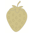 Shop For Unpainted MDF Strawberry with Lines Cutout at Michelle's aDOORable Creations