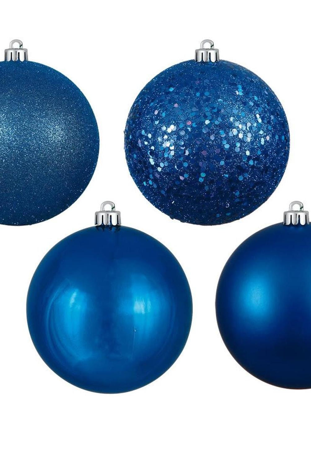 Shop For Blue Christmas Ball Ornament Assortment (Set of 20) at Michelle's aDOORable Creations