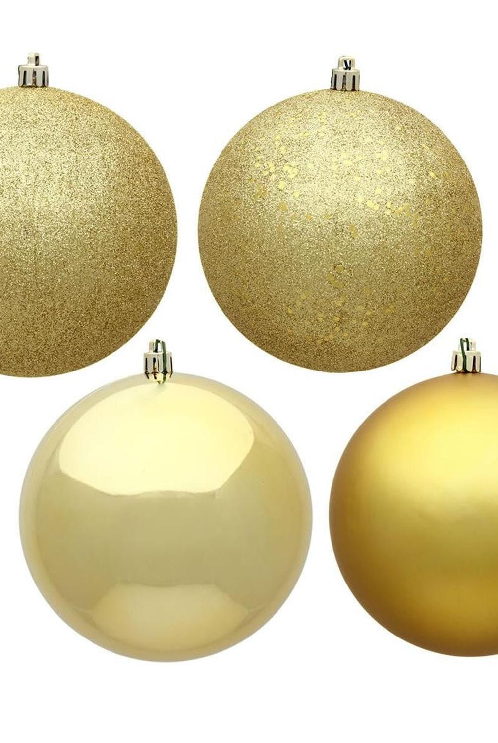 Gold 4-Finish Ball Ornament Assortment (Set of 20)