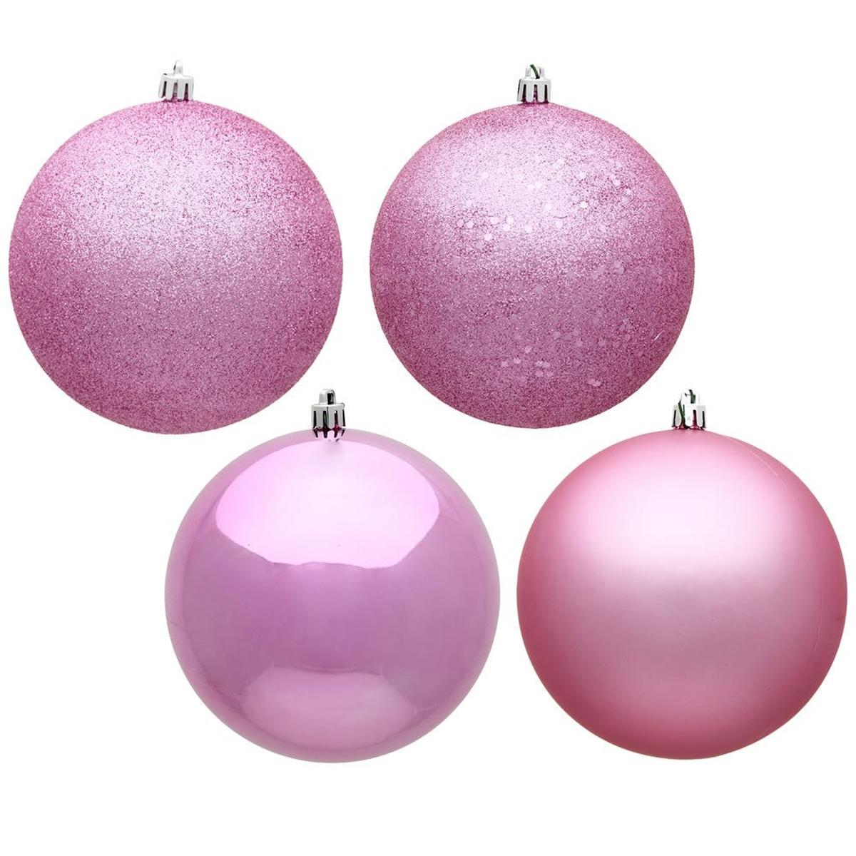 Shop For Pink Christmas Ball Ornament Assortment (Set of 20) at Michelle's aDOORable Creations