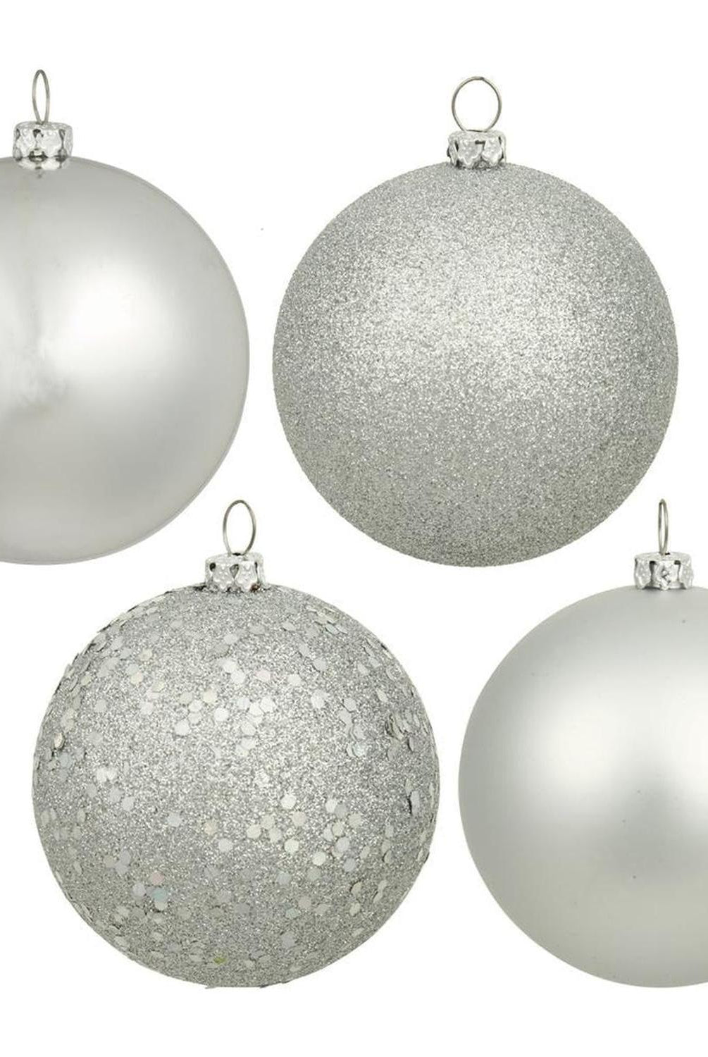 Shop For Silver Christmas Ball Ornament Assortment (Set of 20) at Michelle's aDOORable Creations