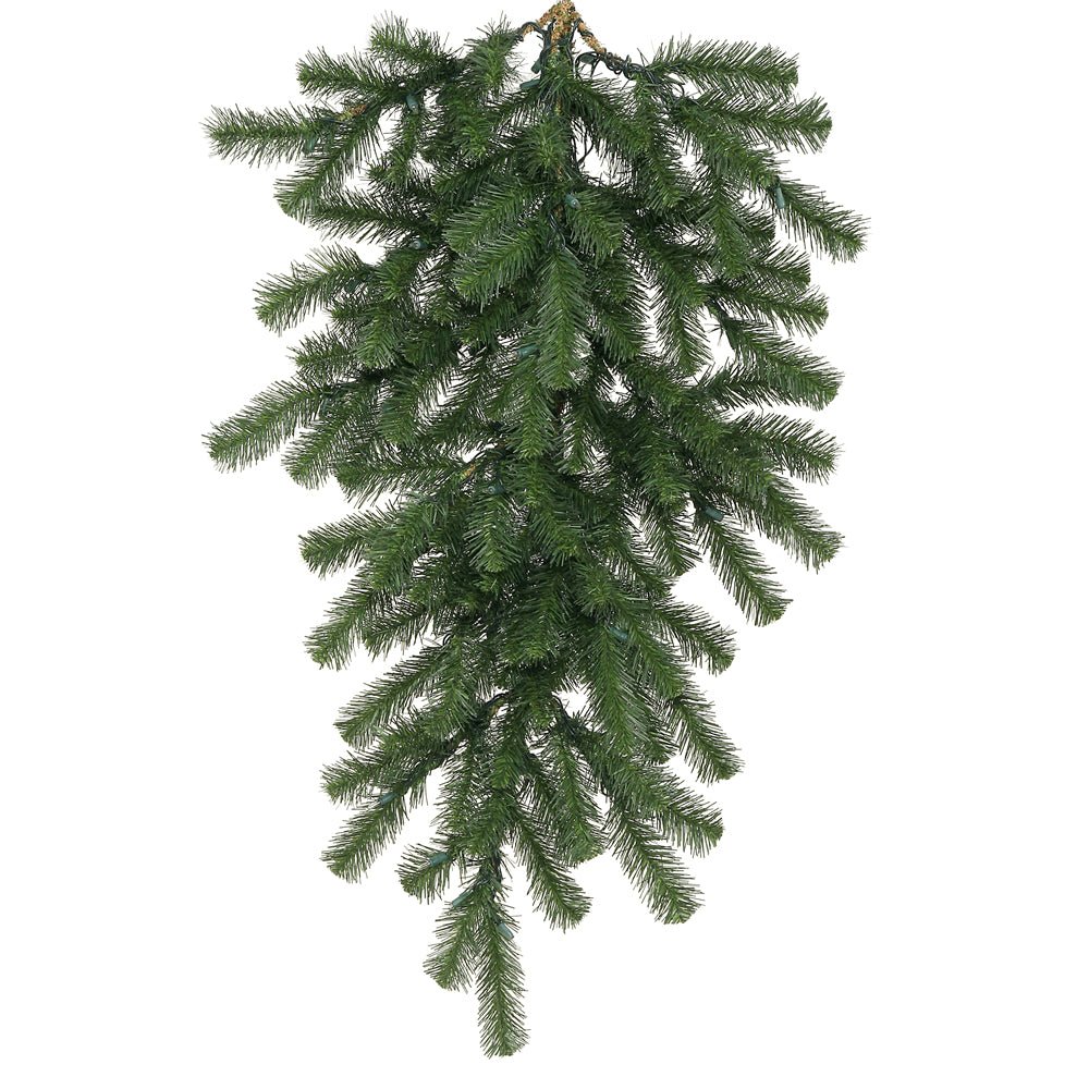 Shop For Vickerman 32" Douglas Fir Artificial Christmas Teardrop, Unlit at Michelle's aDOORable Creations