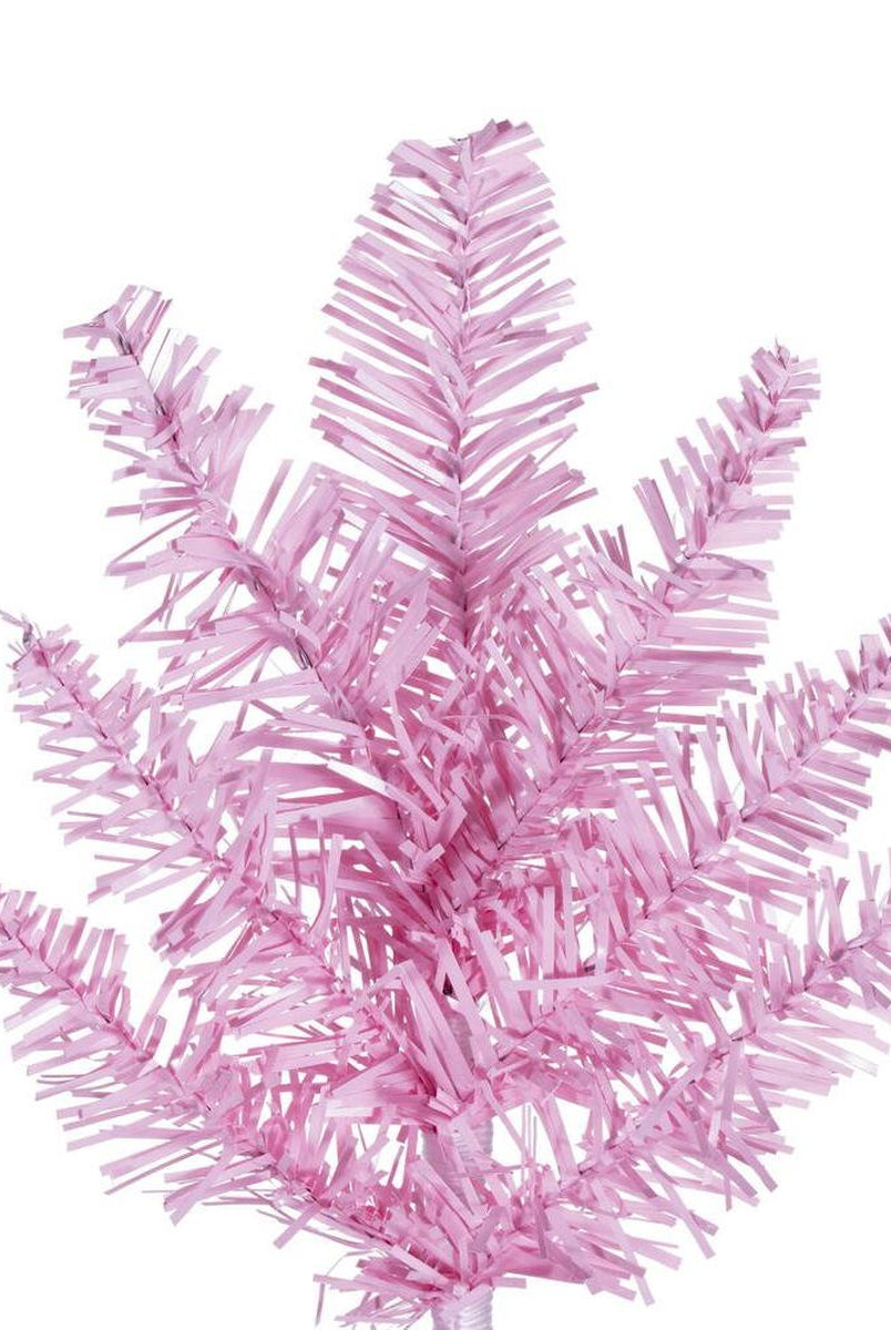 Shop For Vickerman 36" Plastic Fir Unlit Artificial Christmas Tree in Pink at Michelle's aDOORable Creations