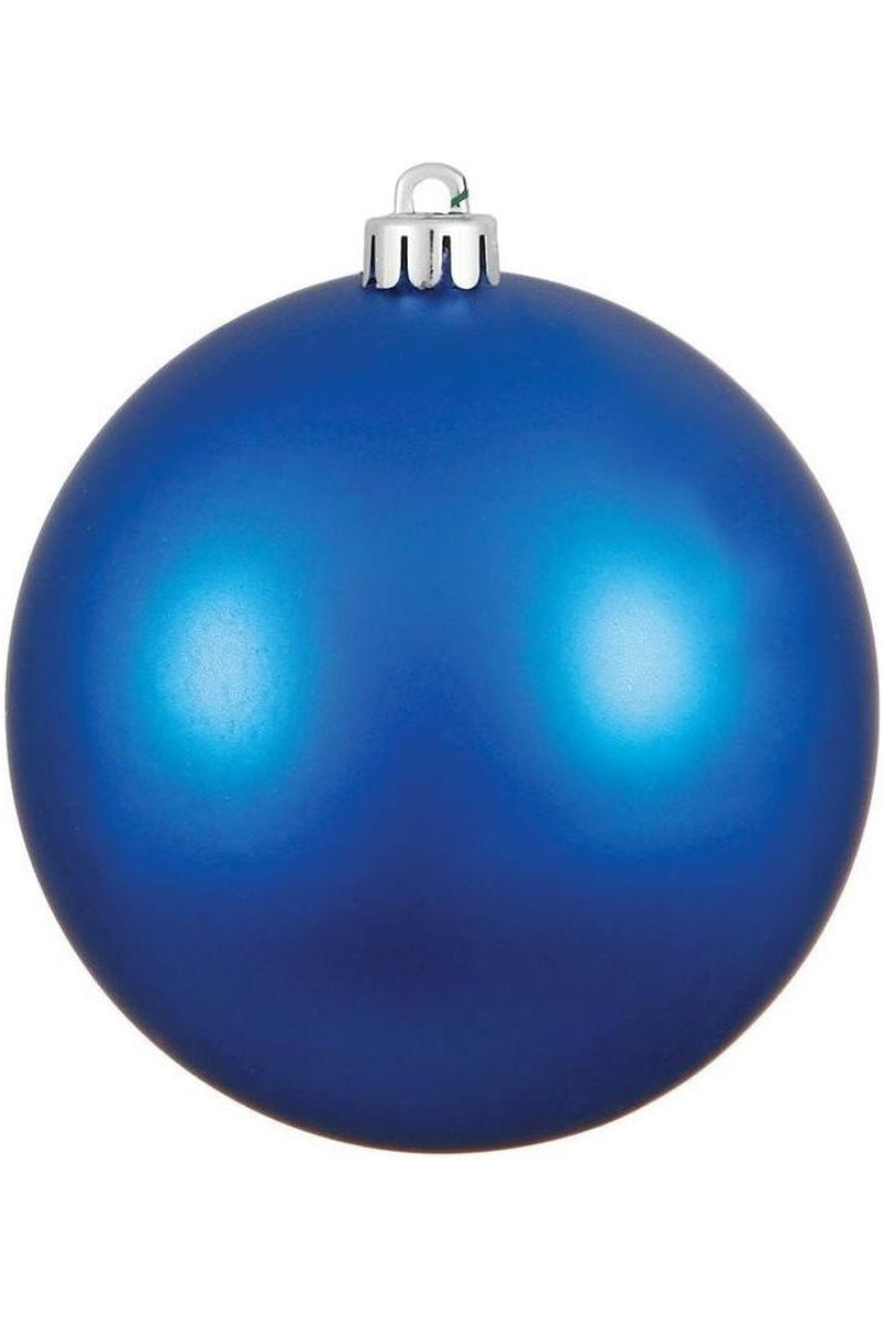 Shop For Blue Matte Ball Christmas Tree Ornament (6 pack) at Michelle's aDOORable Creations