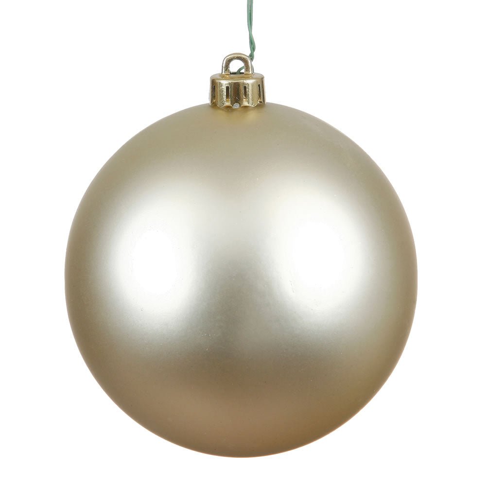 Shop For Champagne Matte Ball Ornaments (6 pack) at Michelle's aDOORable Creations