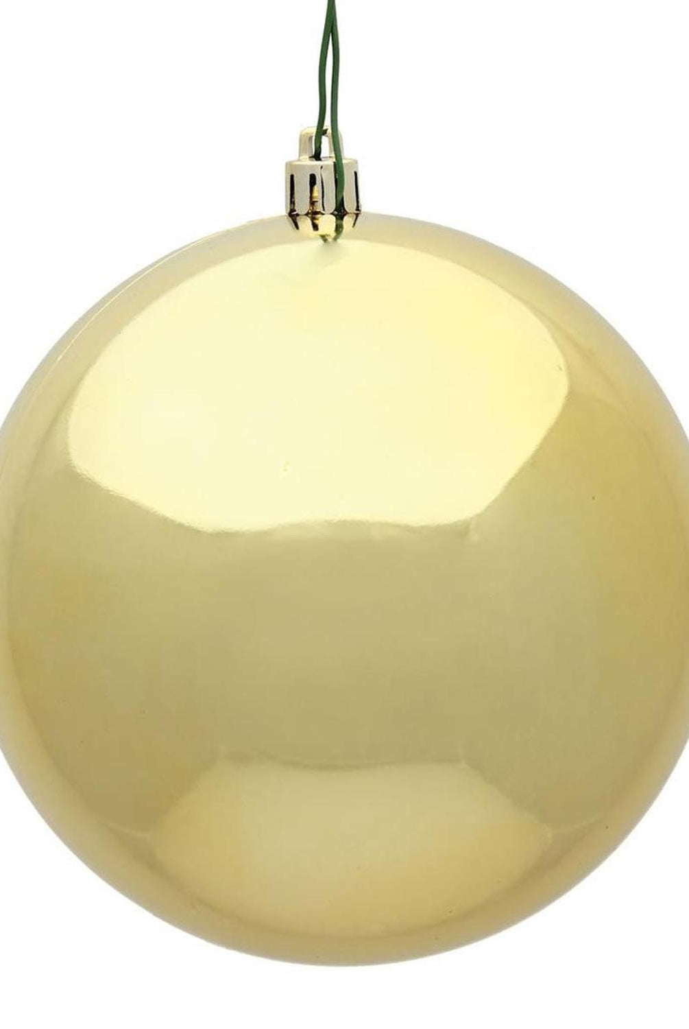 Shop For Gold Shiny Ball Christmas Ornaments (6 pack) at Michelle's aDOORable Creations