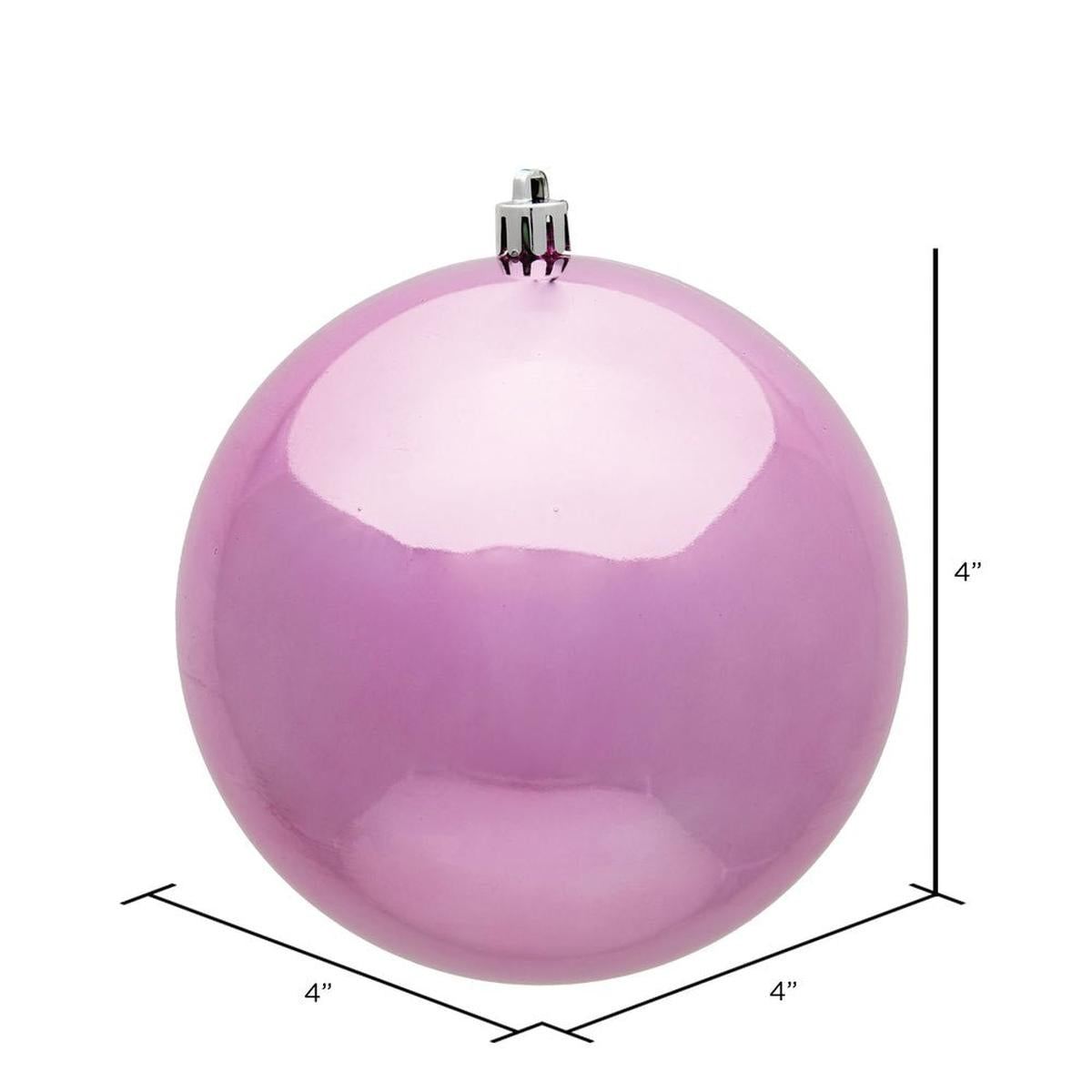 Shop For Pink Shiny Ball Christmas Tree Ornaments (6 pack) at Michelle's aDOORable Creations