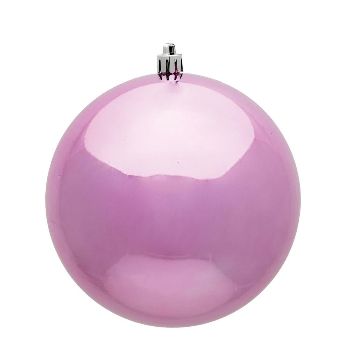 Shop For Pink Shiny Ball Christmas Tree Ornaments (6 pack) at Michelle's aDOORable Creations
