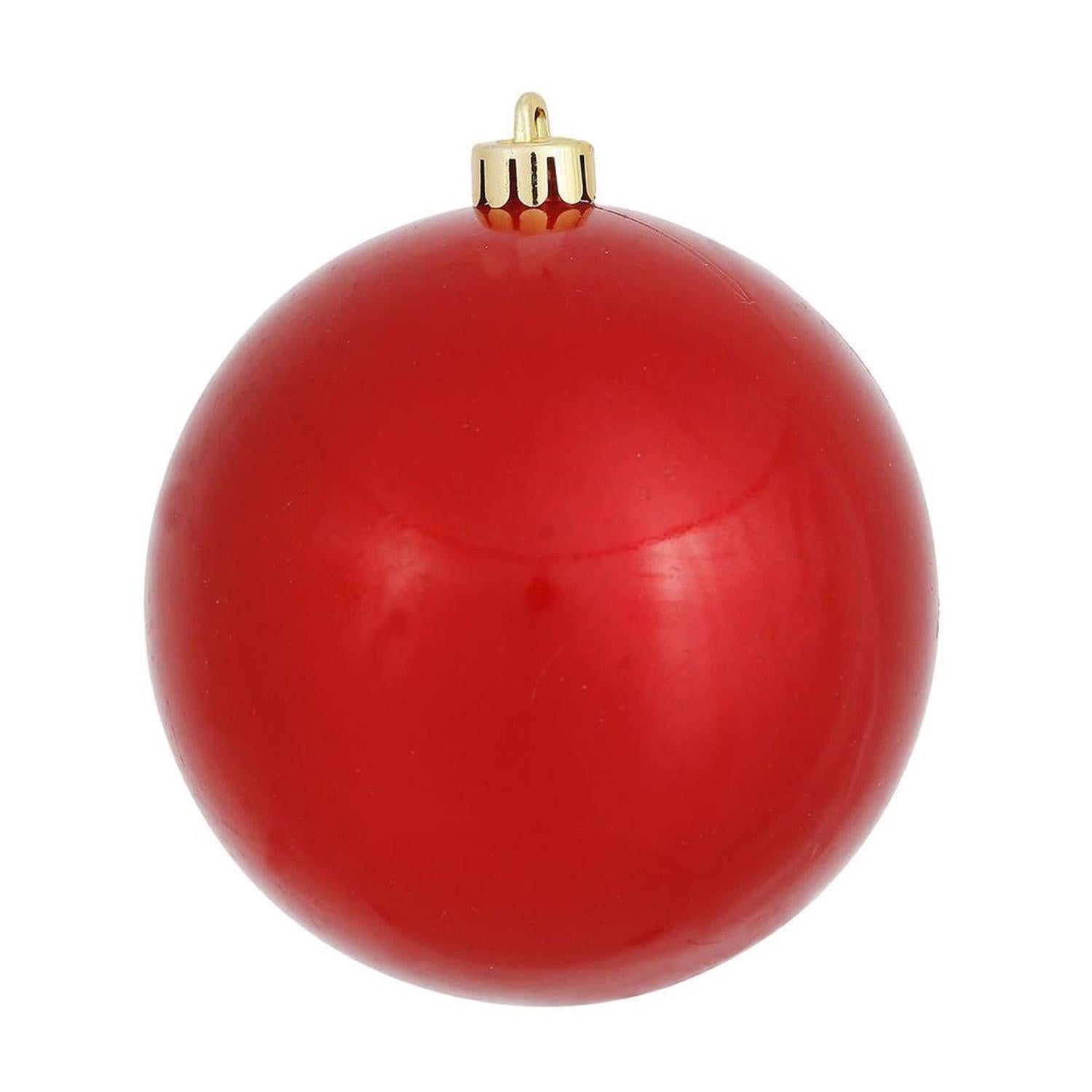 Shop For Red Candy Ball Christmas Ornaments (6 pack) at Michelle's aDOORable Creations