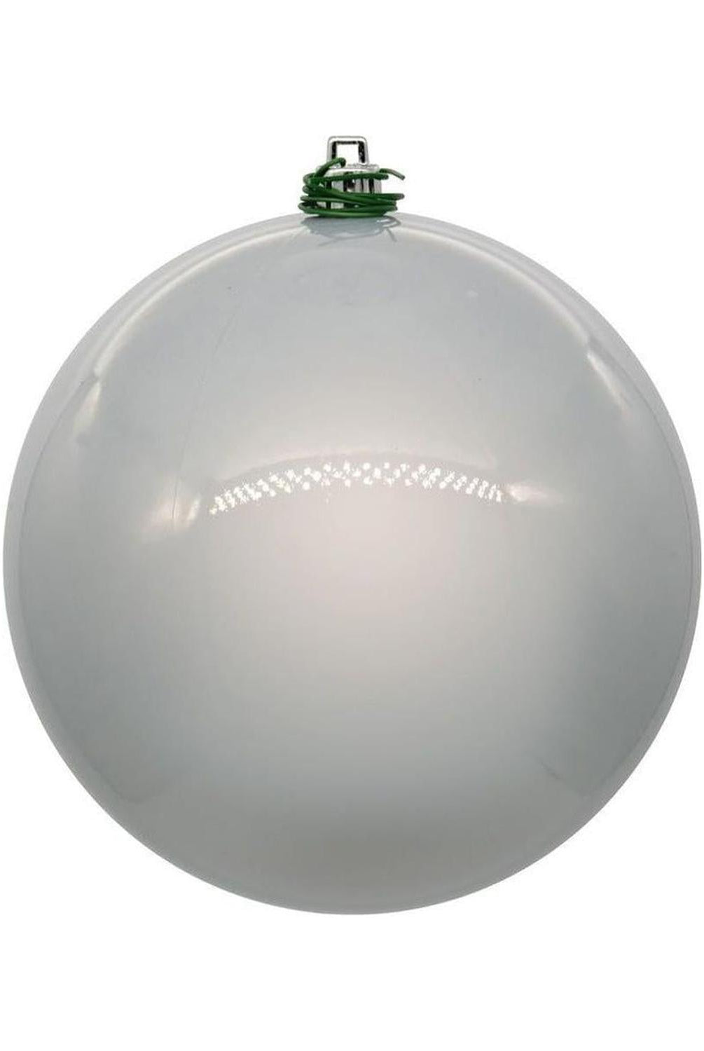 Shop For Silver Pearl Ball Christmas Ornaments (6 pack) at Michelle's aDOORable Creations