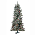 Shop For Vickerman 7' Frosted Berry Pine Tree 250CL Lights at Michelle's aDOORable Creations