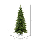 Shop For Artificial Tree Camdon Fir Slim Tree, Unlit at Michelle's aDOORable Creations