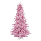 Shop For Vickerman 7.5' Pink Fir Artificial Christmas Tree, Unlit at Michelle's aDOORable Creations