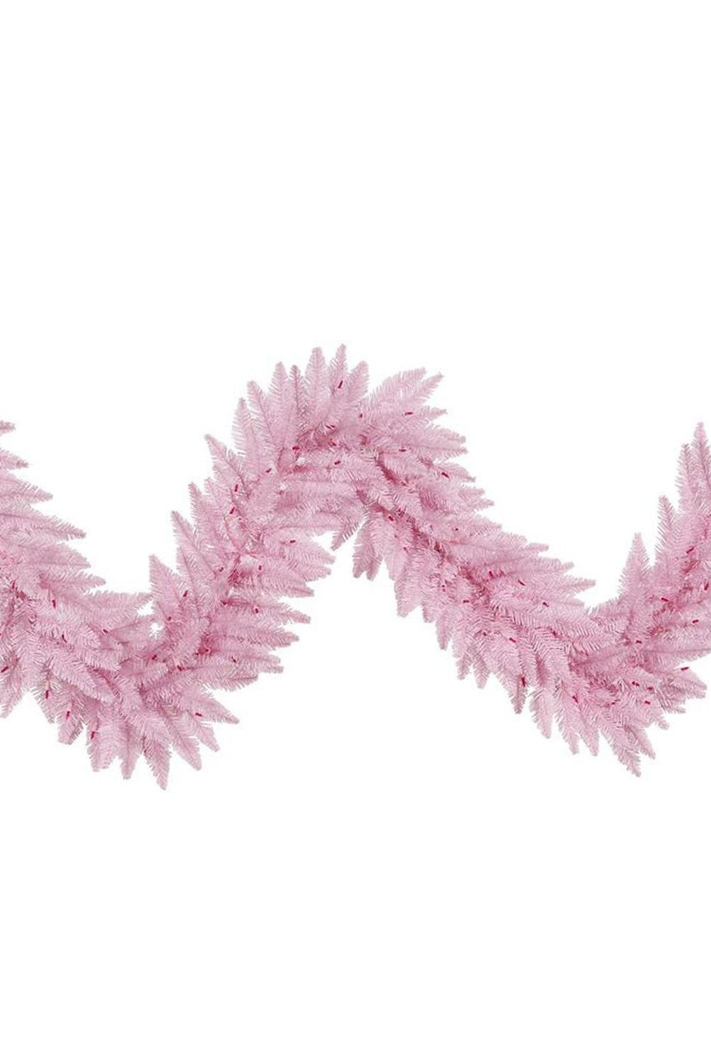 Shop For 9' Pink Fir Holiday Garland, Unlit at Michelle's aDOORable Creations