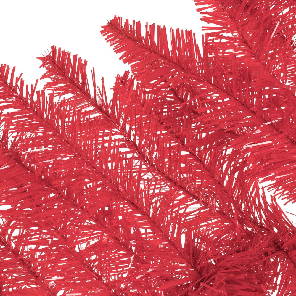 Shop For Vickerman 9' Red Fir Holiday Garland, Unlit at Michelle's aDOORable Creations