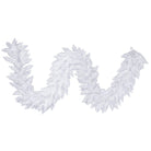 Shop For 9' Sparkle White Holiday Garland, Unlit at Michelle's aDOORable Creations