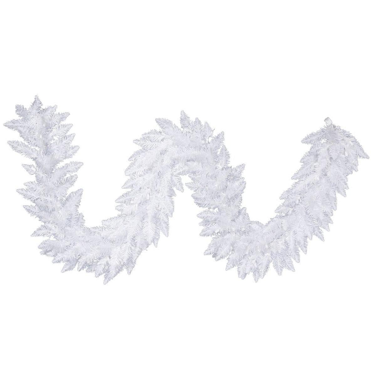 Shop For 9' Sparkle White Holiday Garland, Unlit at Michelle's aDOORable Creations