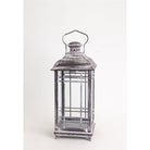 Shop For Weathered Graphite Grey Metal and Glass Lanterns (Set of 3) at Michelle's aDOORable Creations