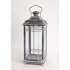 Shop For Weathered Graphite Grey Metal and Glass Lanterns (Set of 3) at Michelle's aDOORable Creations
