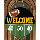 Shop For Welcome Football Field Round Sign - Wreath Enhancement at Michelle's aDOORable Creations