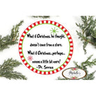 Shop For What If He Thought Christmas Sign - Wreath Enhancement at Michelle's aDOORable Creations