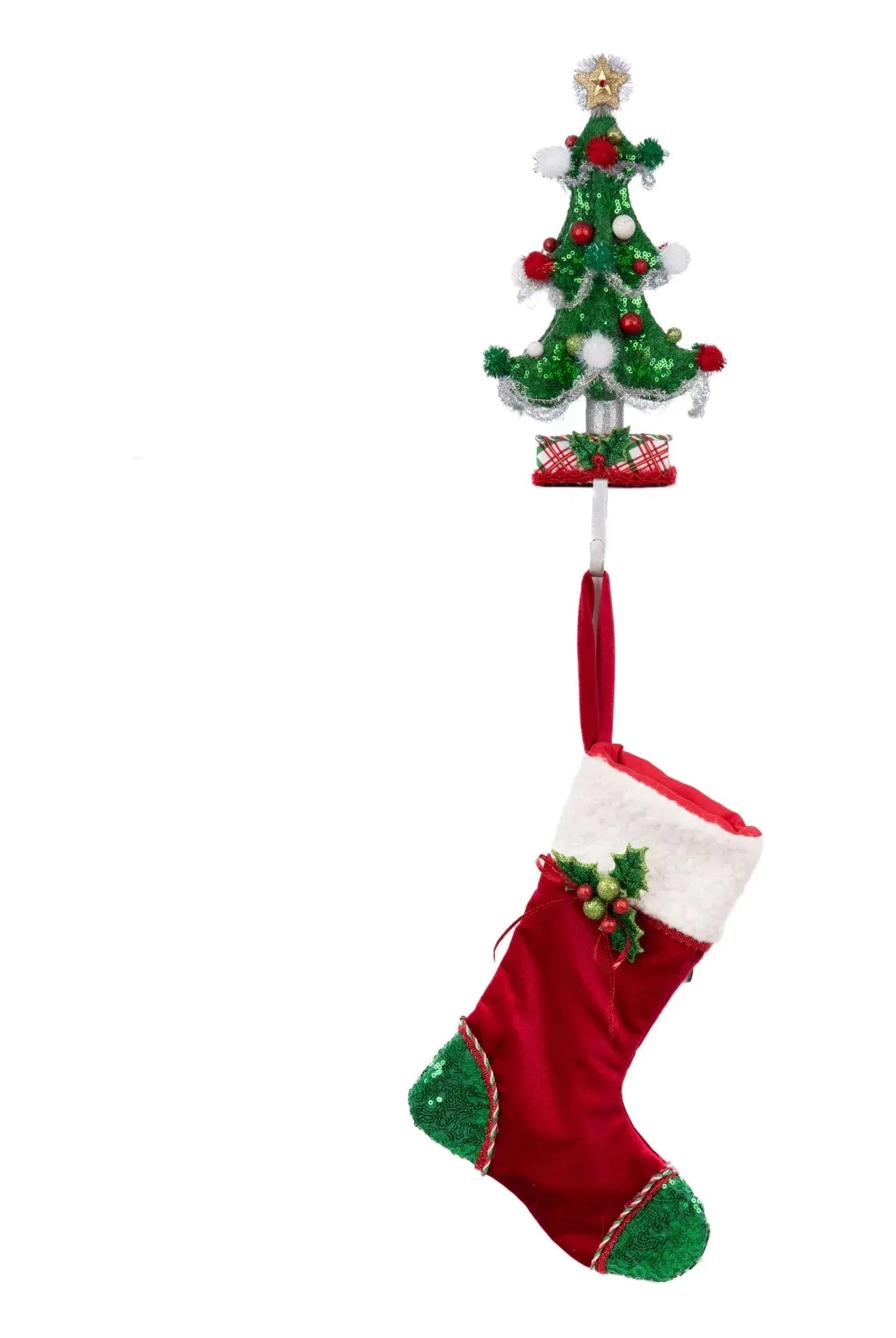 Shop For Whimsical Tree Stocking Holder at Michelle's aDOORable Creations