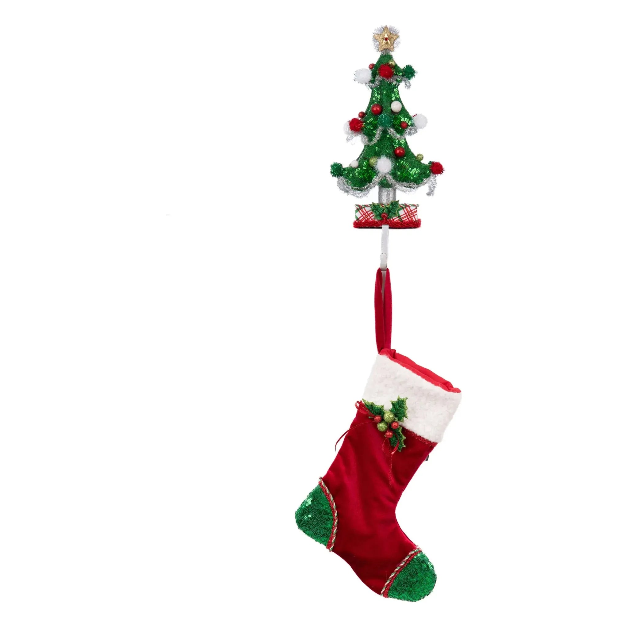 Shop For Whimsical Tree Stocking Holder at Michelle's aDOORable Creations