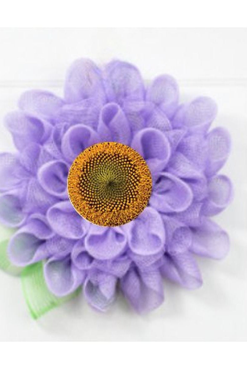 Shop For Yellow Sunflower Wreath Center - Wreath Enhancement at Michelle's aDOORable Creations