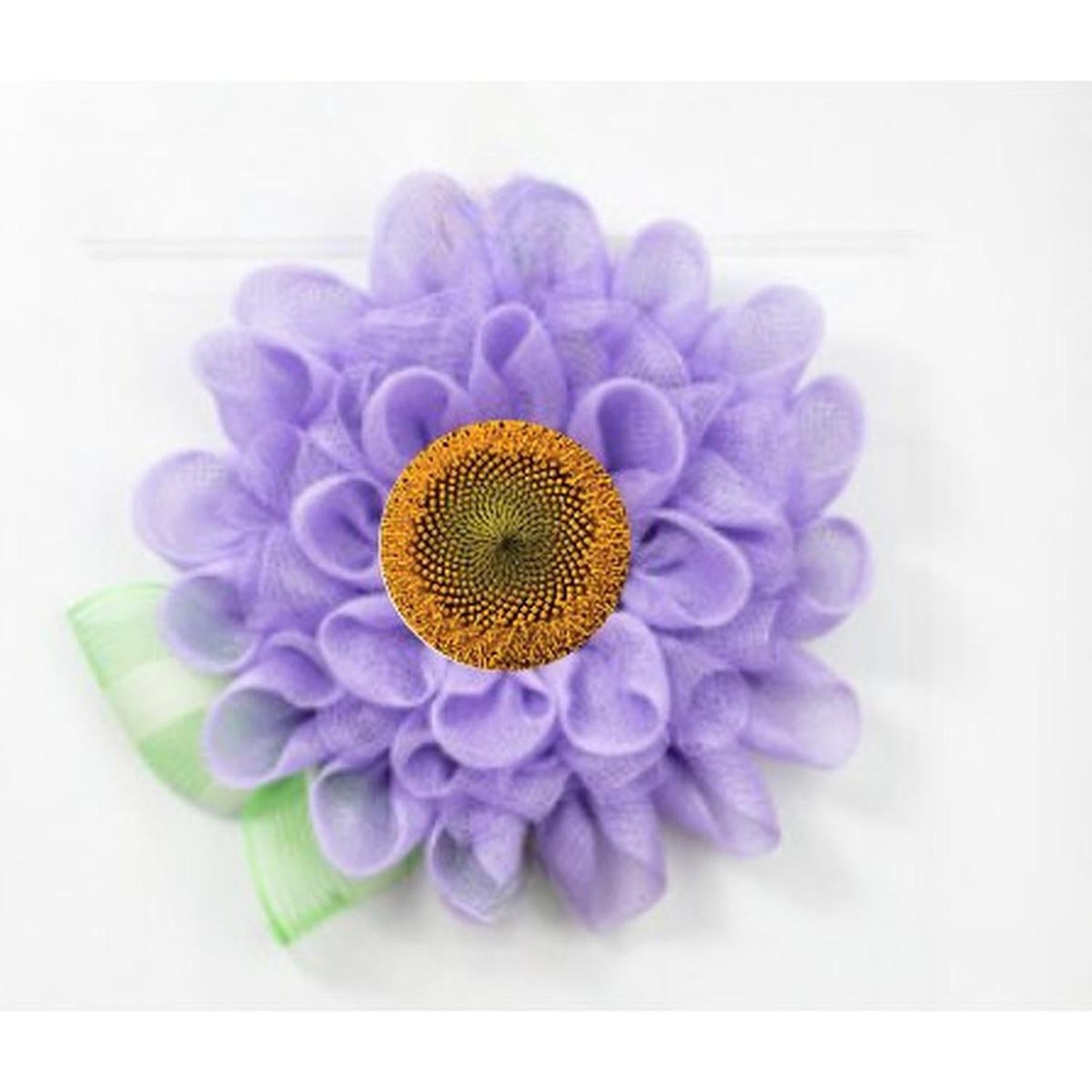 Shop For Yellow Sunflower Wreath Center - Wreath Enhancement at Michelle's aDOORable Creations