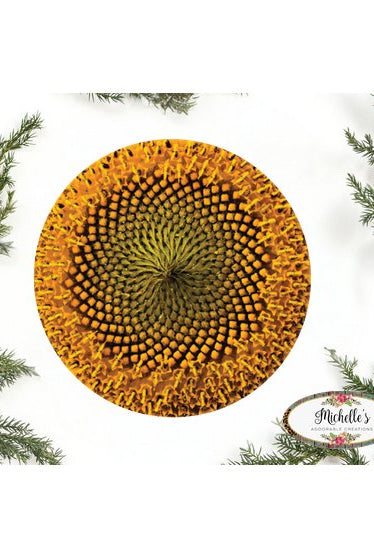 Shop For Yellow Sunflower Wreath Center - Wreath Enhancement at Michelle's aDOORable Creations