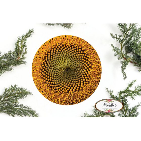 Shop For Yellow Sunflower Wreath Center - Wreath Enhancement at Michelle's aDOORable Creations